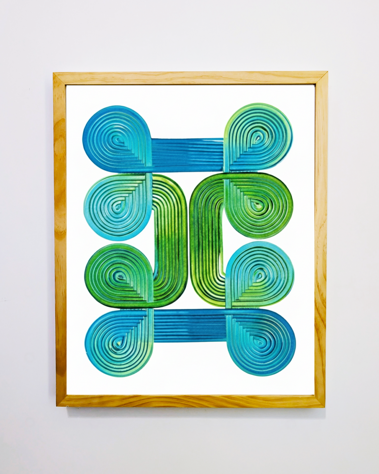 Design #11 - Blue Green White 2