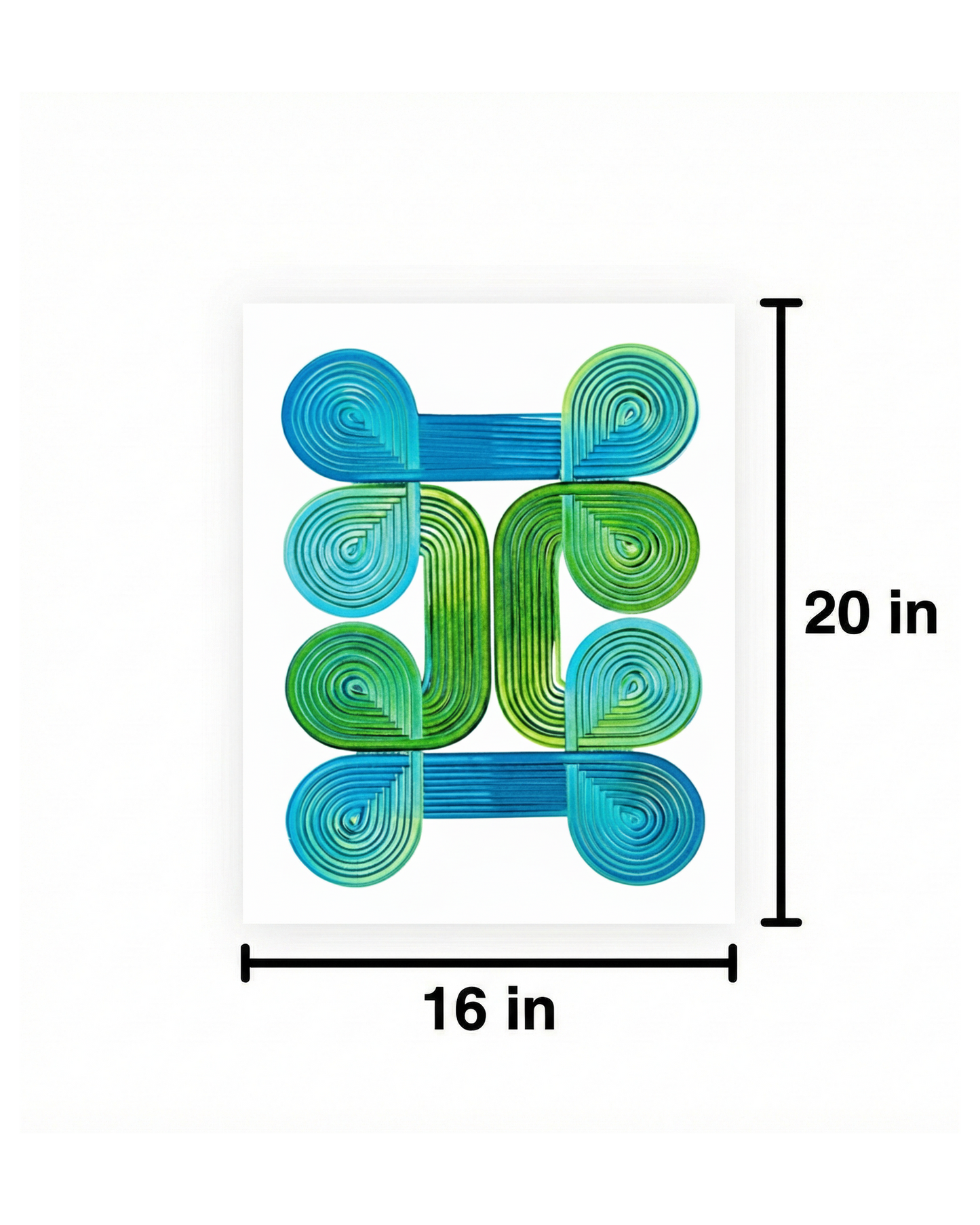 Design #11 - Blue Green White 2