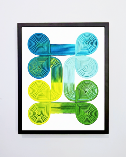Design #11 - Green Blue