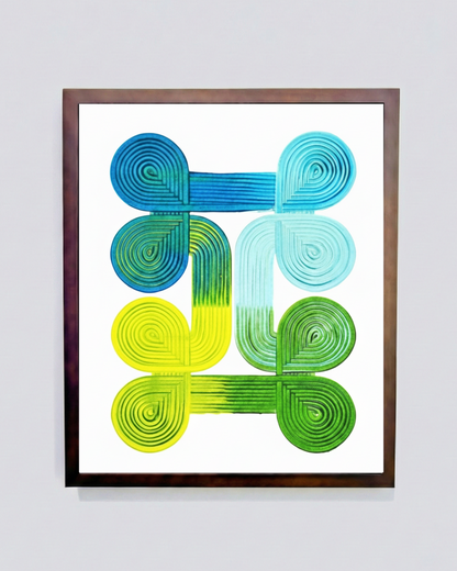 Design #11 - Green Blue