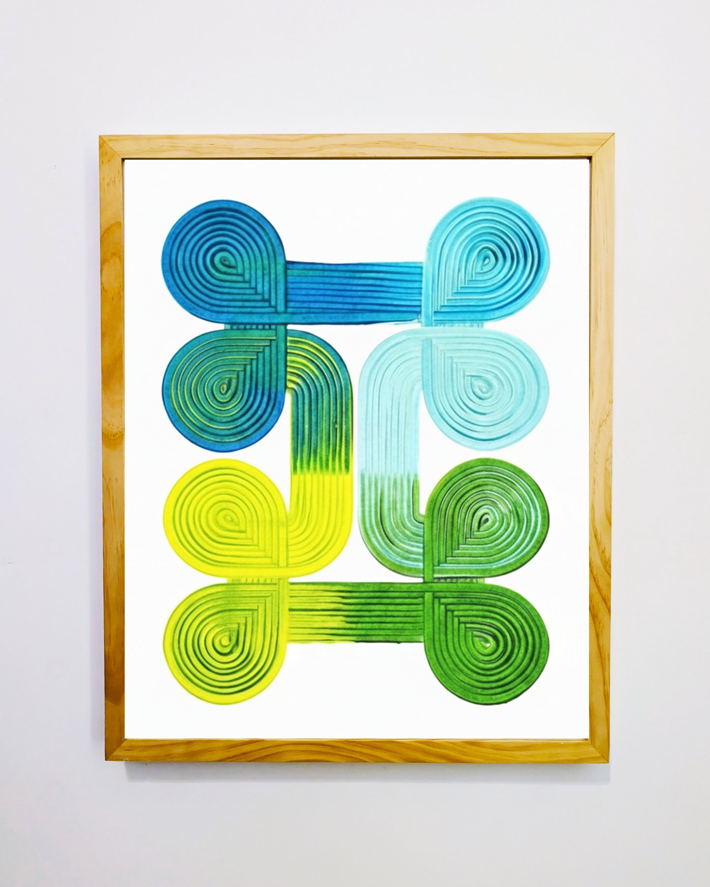 Design #11 - Green Blue
