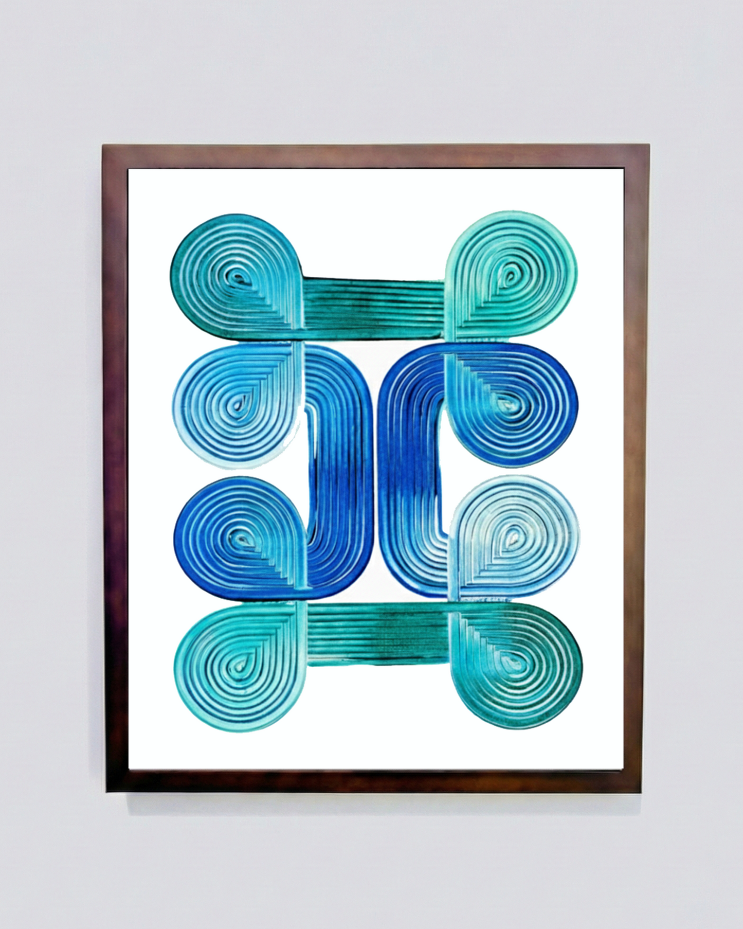 Design #11 - Green Blue White