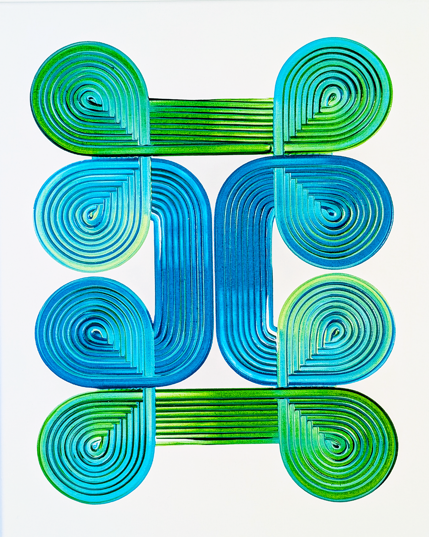 Design #11 - Green Blue White 2