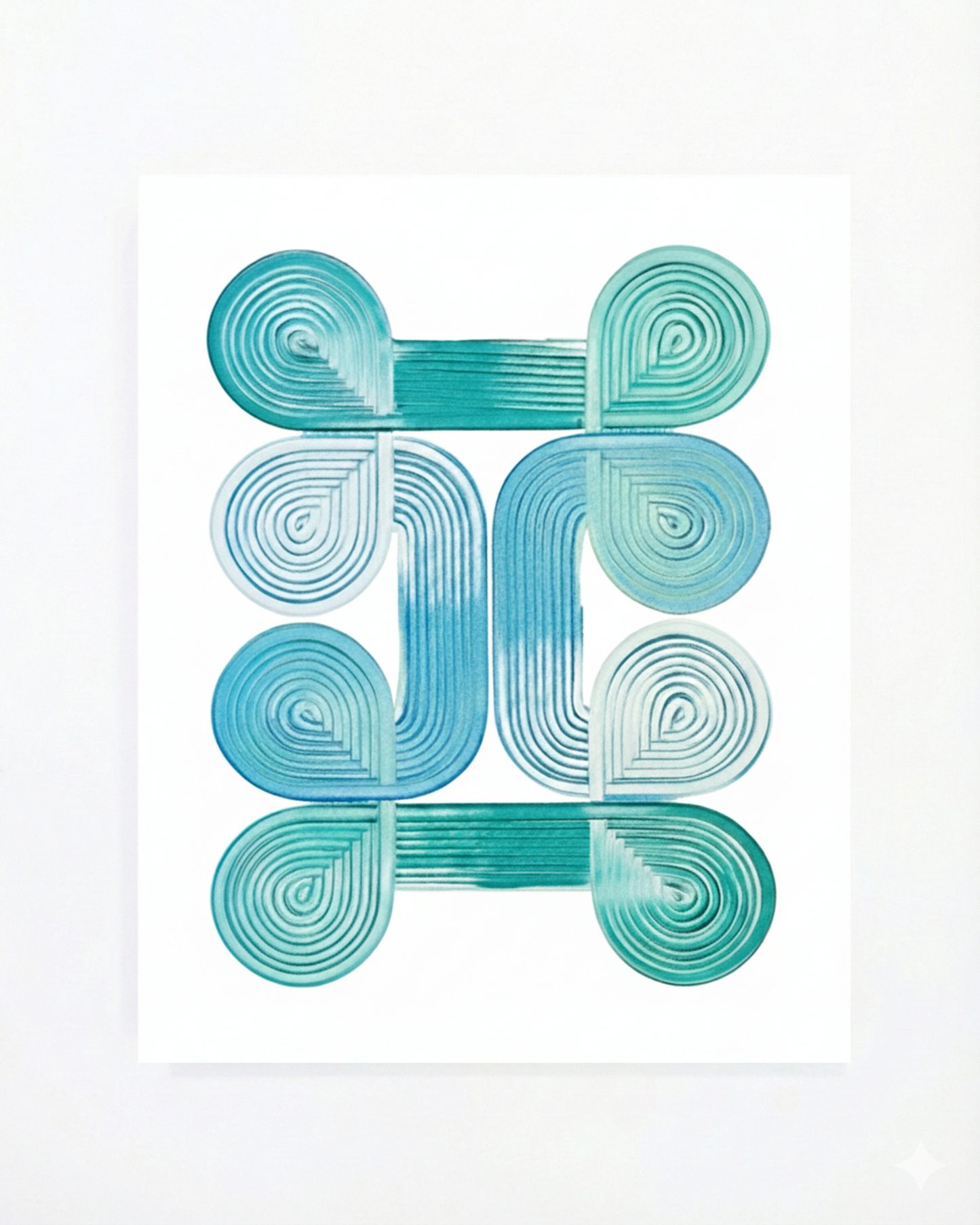 Design #11 - Green Blue White 3