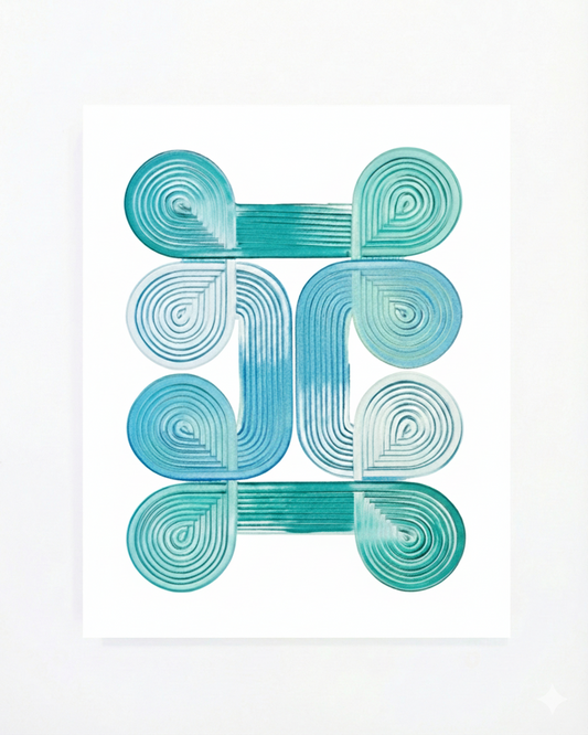 Design #11 - Green Blue White 3