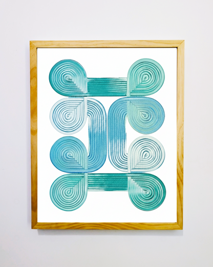 Design #11 - Green Blue White 3