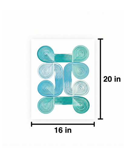 Design #11 - Green Blue White 3