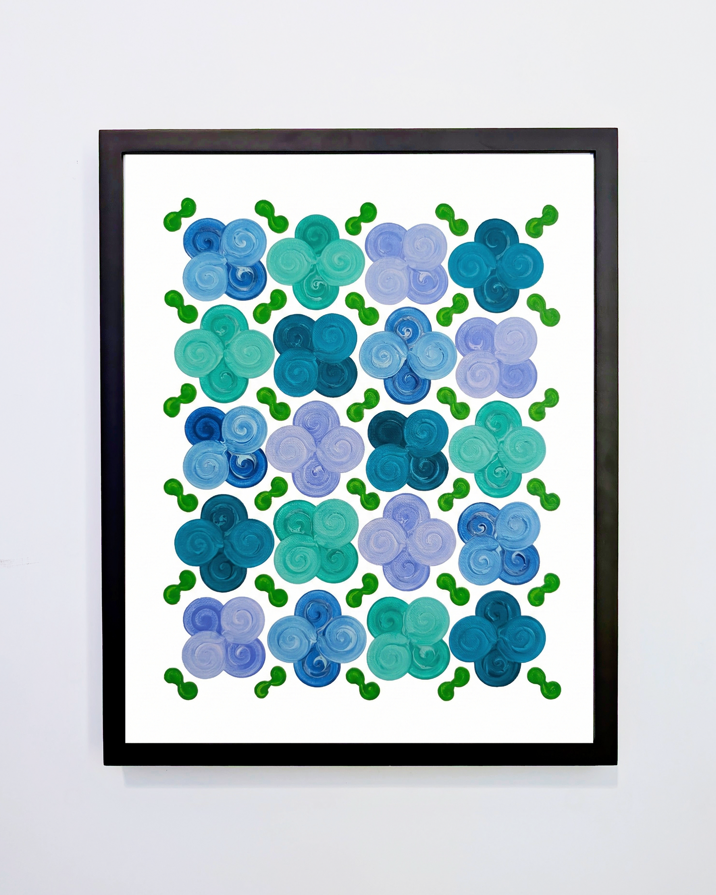 Design #13 - Floral - Blue 1