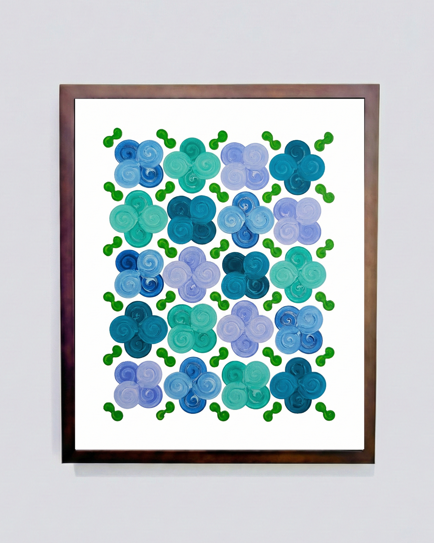 Design #13 - Floral - Blue 1