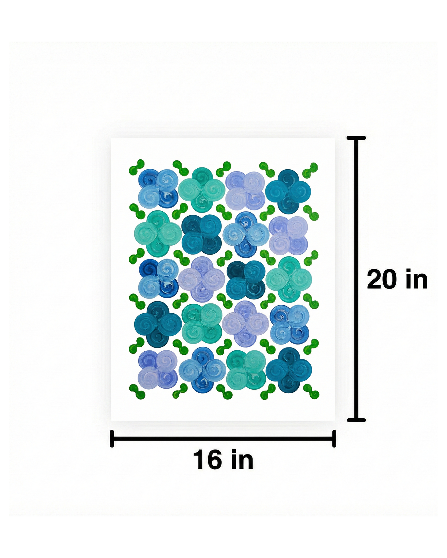 Design #13 - Floral - Blue 1