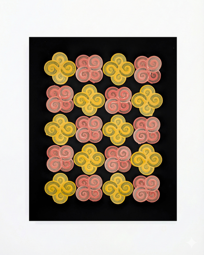 Design #13 - Floral - Orange Yellow