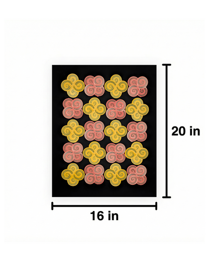 Design #13 - Floral - Orange Yellow
