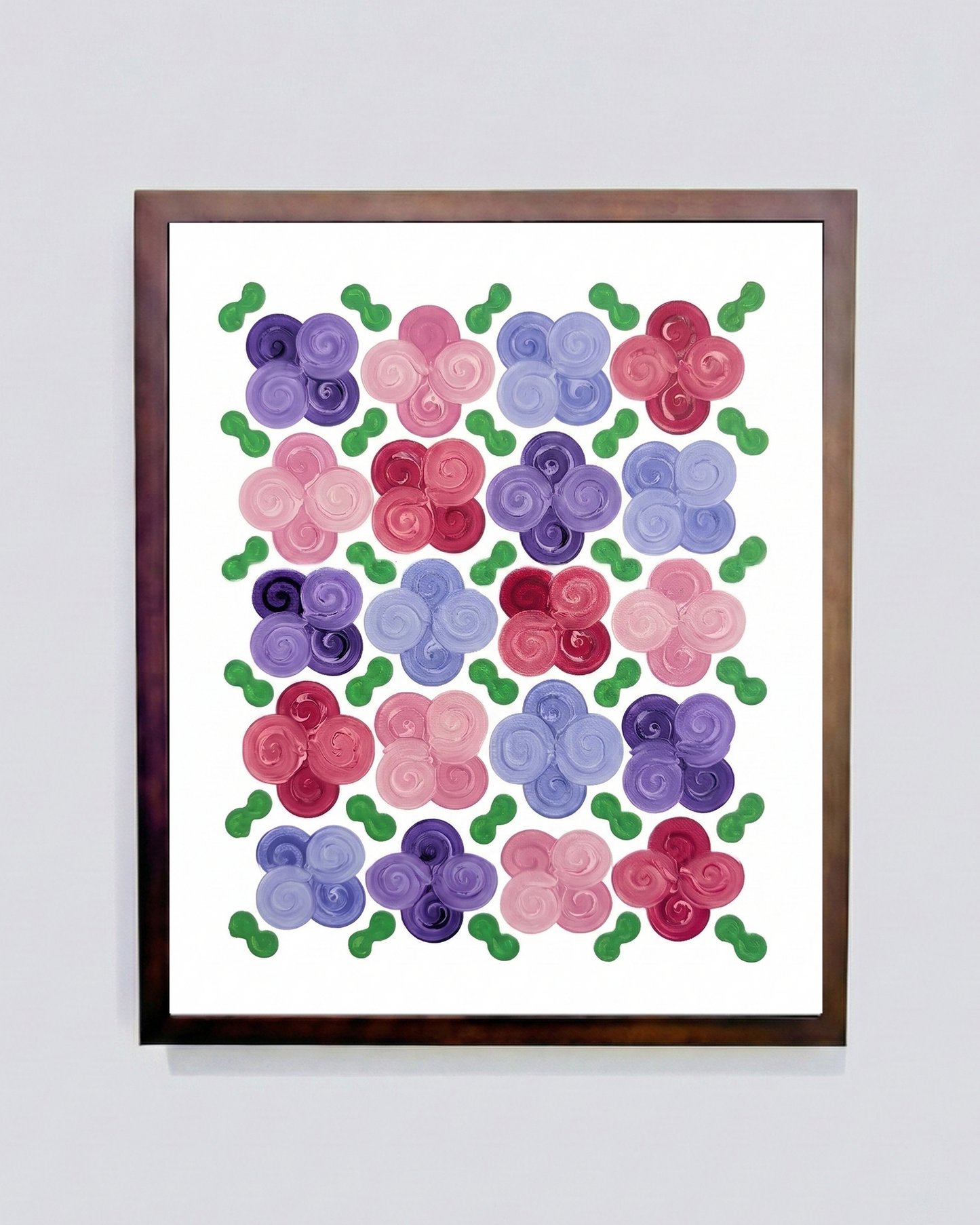 Design #13 - Floral - Red Purple