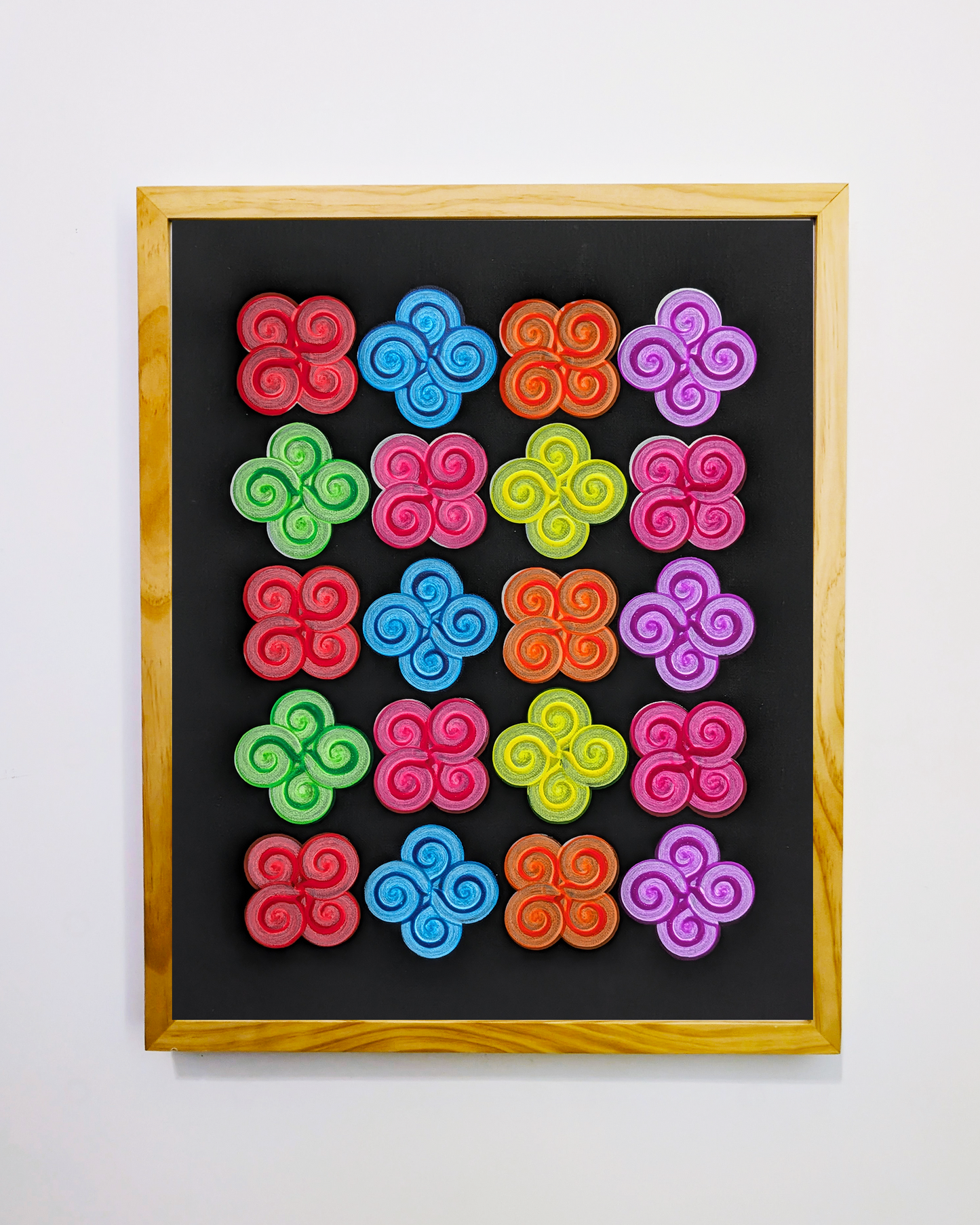 Design #13 - Floral - Fluorescent