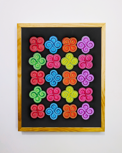Design #13 - Floral - Fluorescent