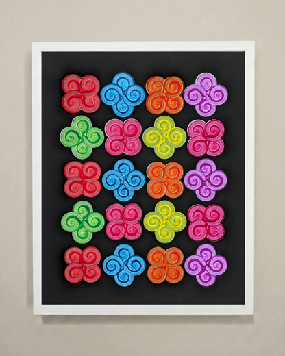Design #13 - Floral - Fluorescent