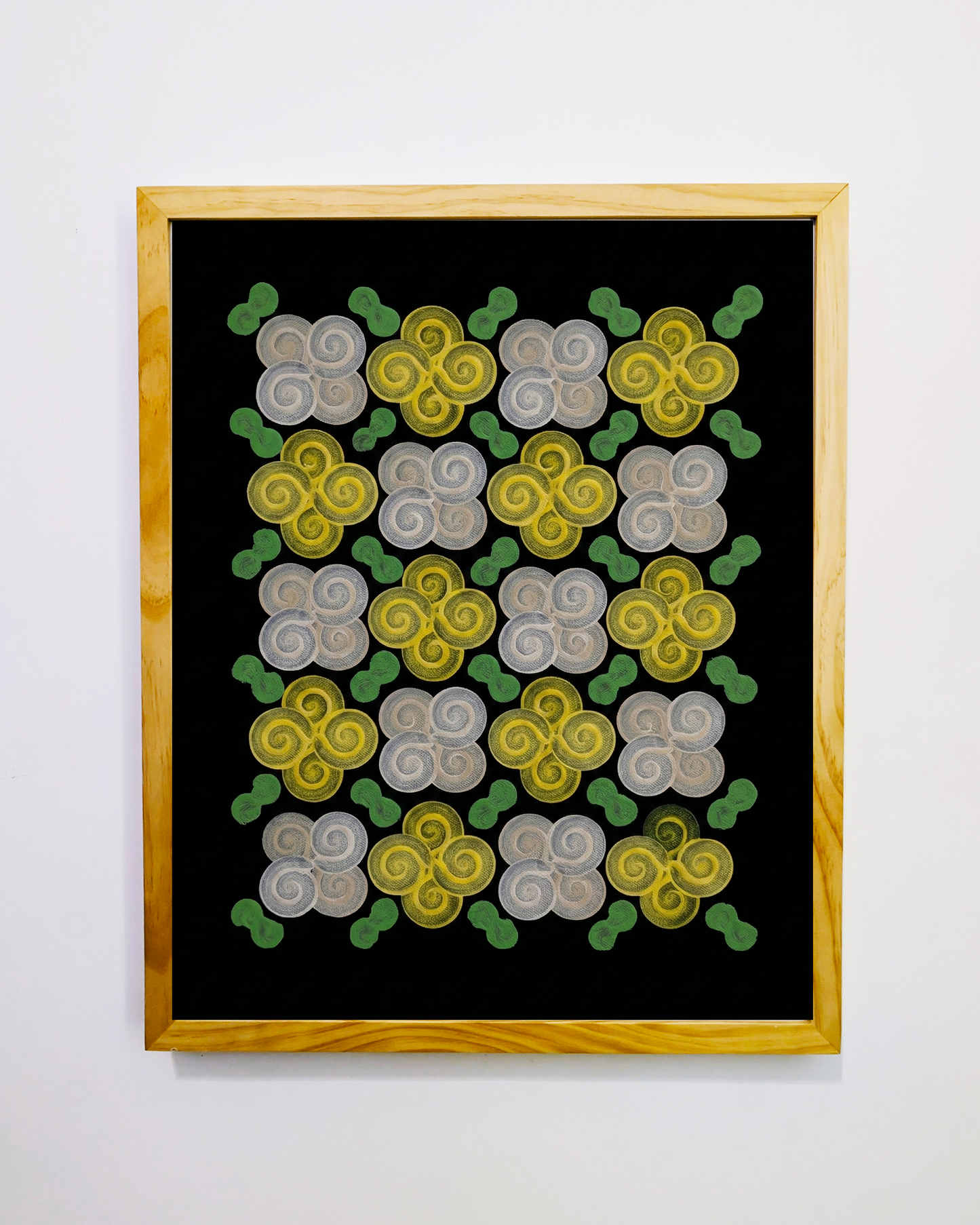 Design #13 - Floral - Yellow White