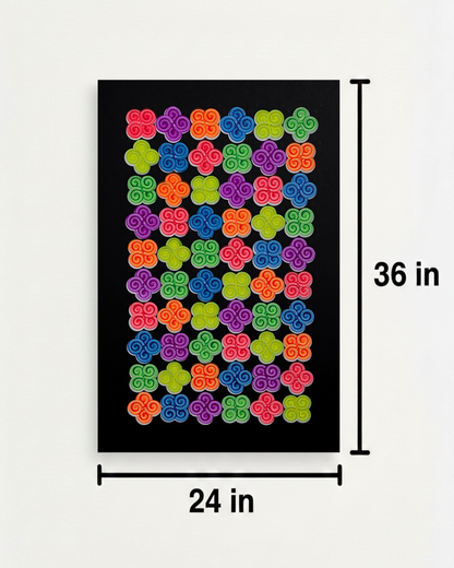 Design #54 - Flower Fluorescent BC