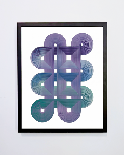 Design #7b - Green Blue Purple 1