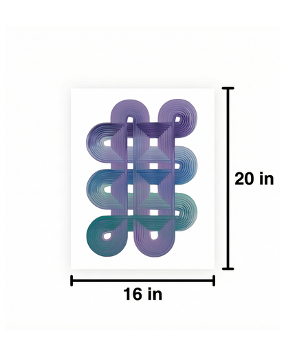 Design #7b - Green Blue Purple 1