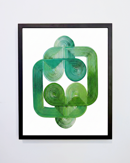 Design #9 - Green White 1