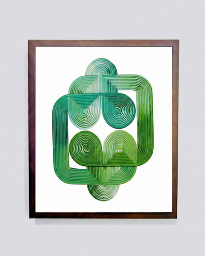 Design #9 - Green White 1