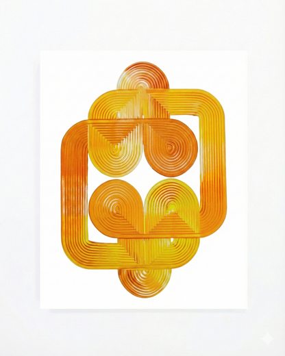 Design #9 - Orange White 1